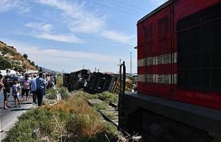 Söke’de tır, trenin önüne devrildi, facianın...