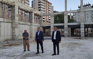 Spor kompleksi yapımından sona yaklaşıldı