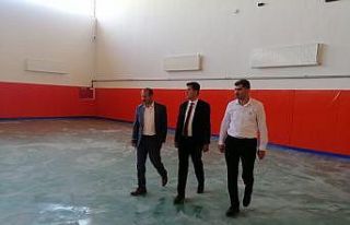Spor salonu ilerleyen günlerde hizmete girecek