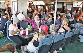 Süleymanpaşalı kadınlar Marmara Adası turunu...