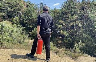 Sultangazi Kent Ormanı’nda korkutan yangın