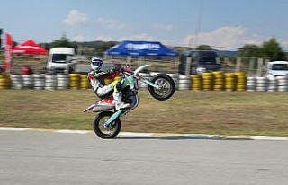 Süpermoto Şampiyonası Uşak’ta başladı