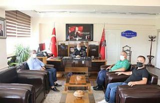 TADDEF’ten Emniyet Müdürüne hayırlı olsun ziyareti