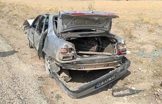 Takla atan otomobilin sürücüsü hayatını kaybetti