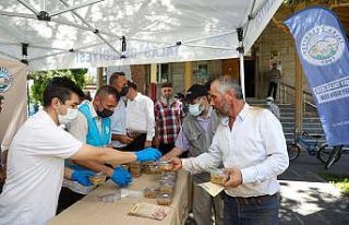 Talas Belediyesi’nden aşure ikramı