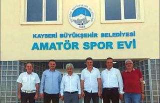 Talasgücü’den ASKF’ye ziyaret