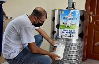 Tarsus Belediyesinden vatandaşa ucuz süt