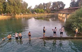 Tarsus’ta tehlikeli serinleme