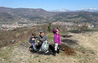 Tatile gelen gurbetçinin çevre duyarlılığı