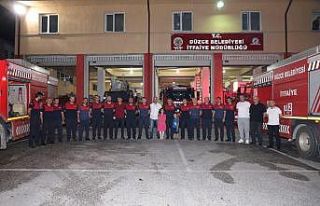 Tecrübeli ekip sel bölgesine uğurlandı