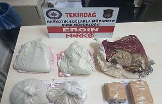 Tekirdağ’da 5 buçuk kilo uyuşturucu ele geçirildi