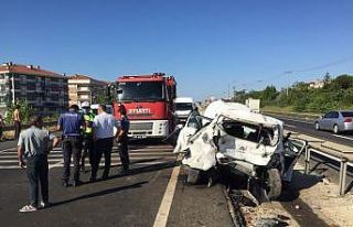 Tekirdağ’da feci kaza: 2 ölü, 1’i ağır 4...