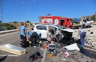 Tekirdağ’da feci kaza: 3 ölü, 1 ağır yaralı
