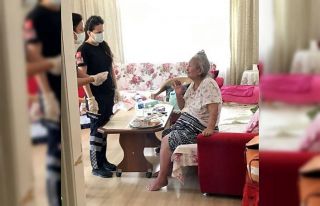 Tencereyle yardım istedi kurtuldu