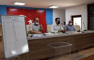 Tercan’da ilçe muhtarlar toplantısı ve muhtar...