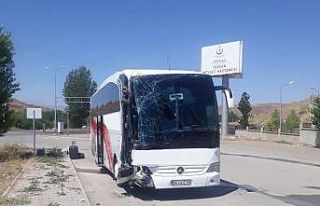 Tercan’da trafik kazası: 26 hafif yaralı