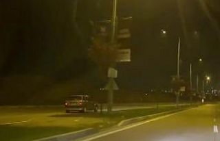 Ters şeritten giderek faciaya davetiye çıkardı