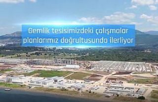 TOGG Gemlik tesisi yükseliyor
