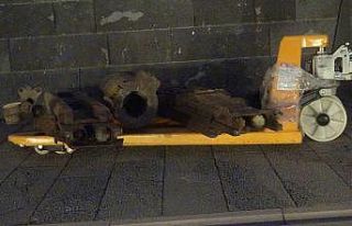 Tunceli’de Birinci Dünya Savaşından kalma top...