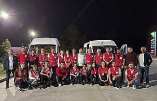 Türk Kızılayı Zonguldak Şubesi Kastamonu yolunda