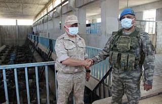 Türk ve Rus askeri yetkililer Suriye halkı için...