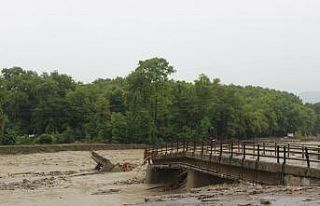 Türkeli’de sel hasarı