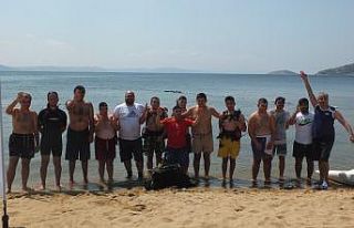 Türkiye’de ilk: Engelli gençler ’dalış brövesi’...