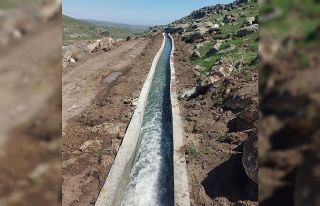 Tuzluca’da ki köylerde sulama suyu tesis yapım...