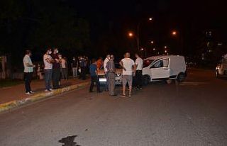 U dönüşü yapan ticari araç kazaya yol açtı:...