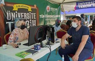 Üniversite adaylarına tercih desteği