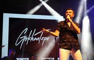 Ünlü şarkıcı Gökhan Tepe Kocaeli’yi salladı
