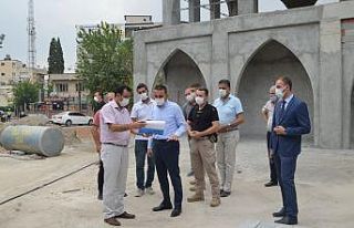 Vali Hacıbektaşoğlu Tarım ve Ağaç Müzesi alanında...