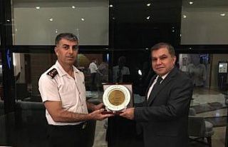 Vali Işık’tan İl Jandarma Komutanı Şahin’e...