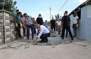 Vali Makas, köylerde incelemelerde bulundu