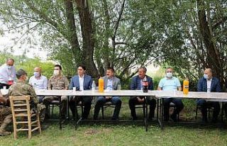 Vali Sarıibrahim, Şehit Er Ertaş Arslan için okutulan...