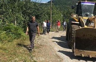 Vali Sezer, afet bölgesinde: Sel felaketi yaraları...