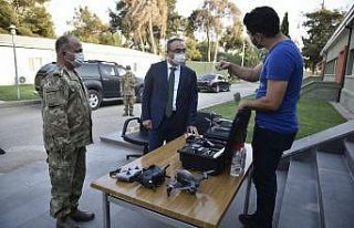 Vali Soytürk, sınır hattında kullanılan yeni...