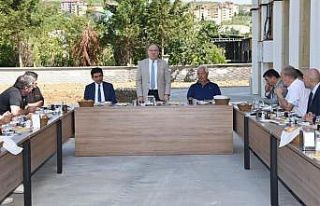 Vali Tutulmaz, sanayici ve iş insanlarıyla bir araya...