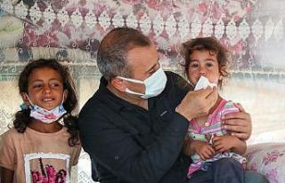 Vali ve başkandan tarım işçilerine yakın ilgi