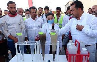 Van Gölü İleri Biyolojik Arıtma Tesisi ilk temiz...