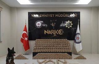 Van’da 125 kilo 425 gram eroin ele geçirildi