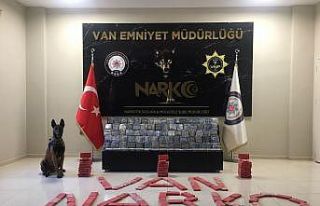 Van’da 91 kilo 600 gram eroin ele geçirildi