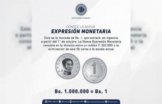 Venezuela para biriminden 6 sıfırı atıyor