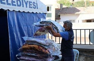 Yahşihan Belediyesi, yangın bölgeleri için dayanışma...