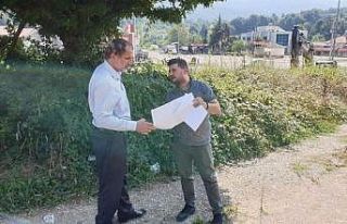 Yan yol açma çalışmaları yapılıyor