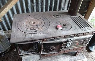 Yanan yaşlı kadını kardeşi kurtardı