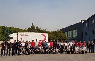 Yangın bölgelerine gönülden destek