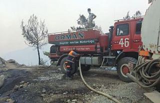 Yangın söndürme destek ekiplerimiz Marmaris’te