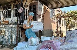 Yangında evi ve çeyizi kül olmuştu... Fatma’ya...