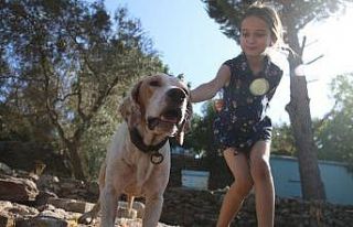 Yangında köpeğinin kulübesi yanmıştı, minik...